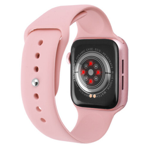 Смарт-годинник Smart Watch Series 6 M443, 44mm Aluminium, Viber, беспроводная зарядка, pink (8157) фото №6
