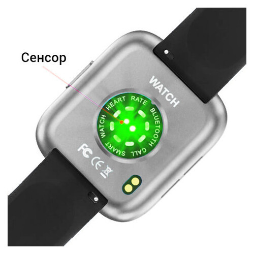 Смарт-годинник Smart Watch T99S, голосовой вызов, два браслета, silver (8099) фото №6