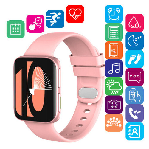 Смарт-годинник Smart Watch GT9 43mm голосовой вызов pink (8336) фото №1
