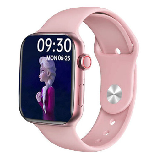 Смарт-годинник Smart Watch i12 Aluminium Viber голосовий виклик pink (8160) фото №3