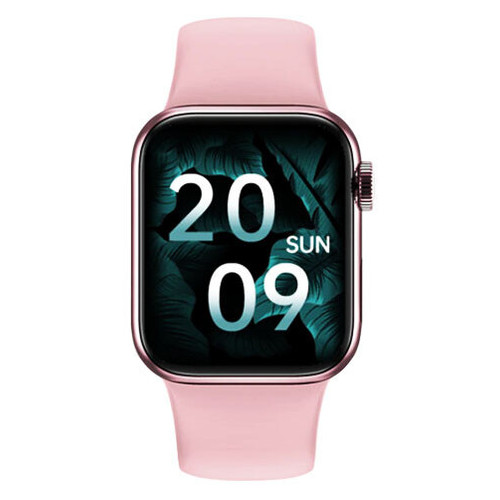 Смарт-годинник Smart Watch i12 Aluminium Viber голосовий виклик pink (8160) фото №4