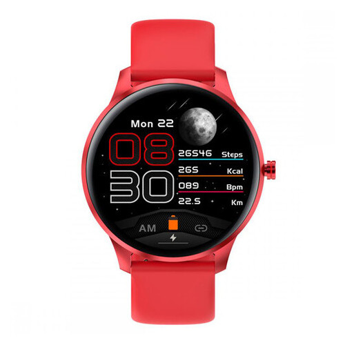 Смарт-годинник Smart Watch LW29 Full-touch Screen red (8334) фото №3