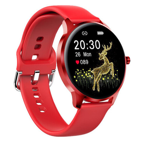 Смарт-годинник Smart Watch LW29 Full-touch Screen red (8334) фото №6