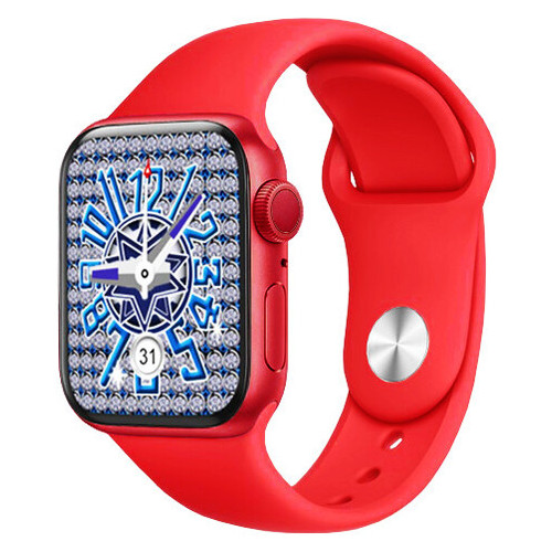 Смарт-годинник Smart Watch NB-PLUS бездротова зарядка red (8241) фото №2