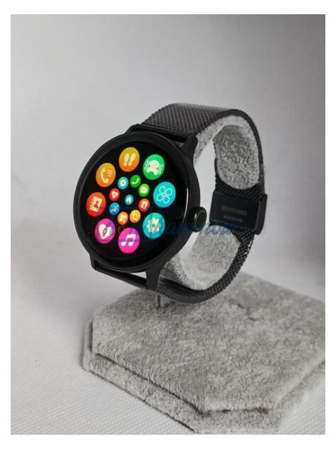 Смарт-годинник Smart Watch DT2 Black з металевим ремінцем (DT88 Pro Plus) фото №5
