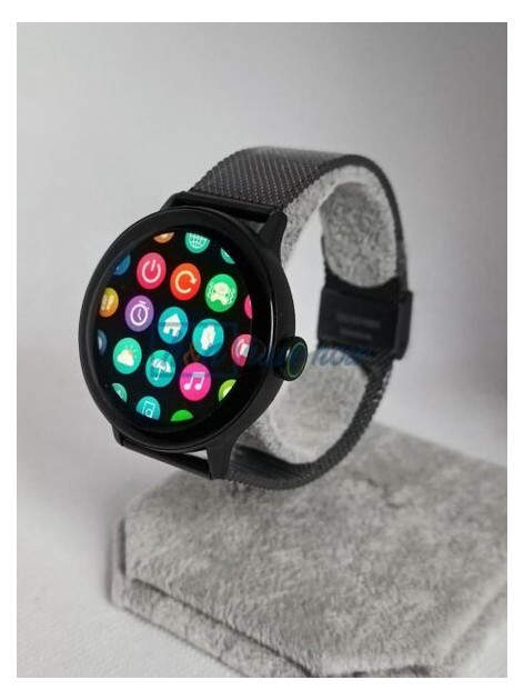 Смарт-годинник Smart Watch DT2 Black з металевим ремінцем (DT88 Pro Plus) фото №3