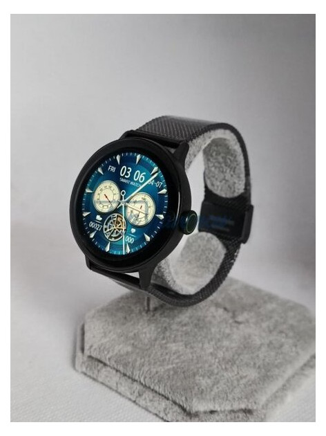 Смарт-годинник Smart Watch DT2 Black з металевим ремінцем (DT88 Pro Plus) фото №4