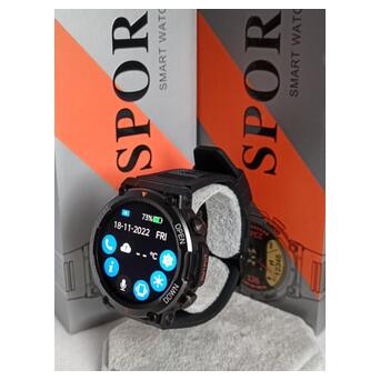 Смарт-годинник Smart watch Zeblaze Vibe 7 Black (К56Pro) фото №6