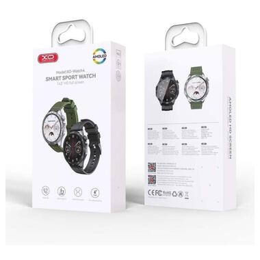 Смарт-часы Smart Watch XO 4 AMOLED серые фото №5