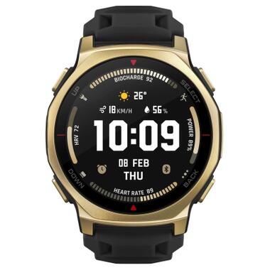 Смарт-часы Amazfit T-Rex 3 Pro 44mm W2549GL1N Black Gold (1170958) фото №2