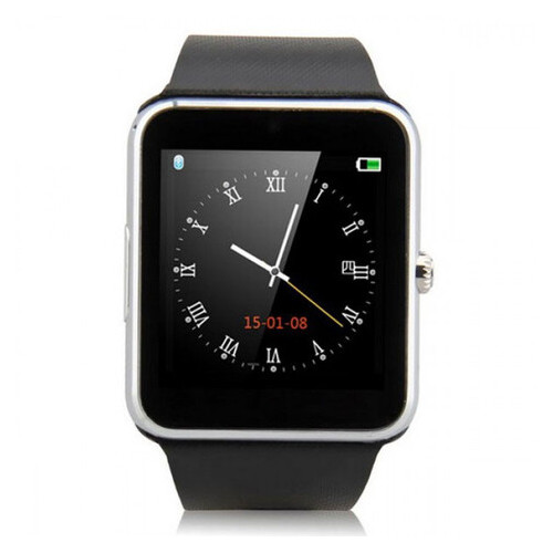 Смарт-годинник GT08 S для iOS/Android Silver фото №1