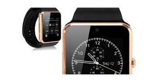 Смарт-годинник GT08 для iOS/Android Gold фото №1
