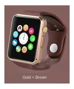 Смарт-годинник A1 для iOS/Android Brown фото №3