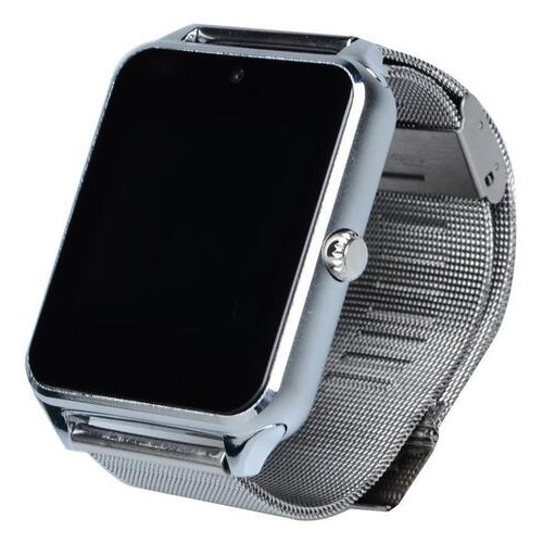 Смарт-годинник Z60 для iOS/Android Silver фото №4