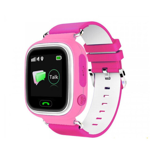 Смарт часы детские Q523 c GPS GSM (iOS/Android) розовые фото №3