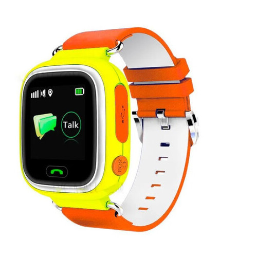 Смарт-годинник детские Q523S c WiFi и GPS GSM (iOS/Android) оранжевые фото №3