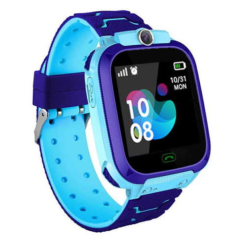 Smart годинник дитячий з GPS TD07S камера iOS/Android сині фото №1