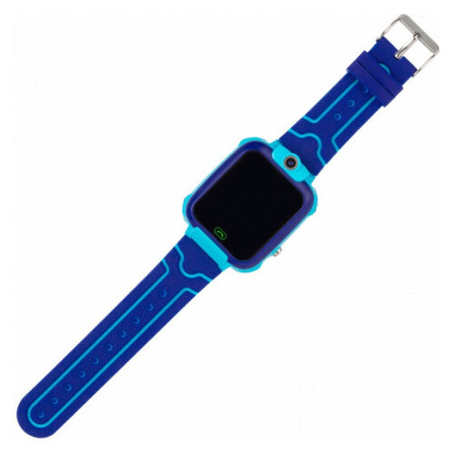 Смарт-годинник детские Kid Watch GPS KID-03 с влагозащитой IP67 Blue с голубым фото №3