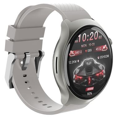 Смарт-годинник Howear Watch 4 Pro Amoled+NFC+IP67 (HowearW4Silver) фото №3