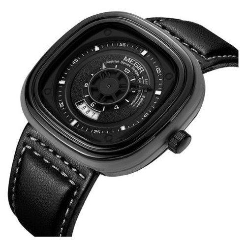 Часы Megir Gray Black MG2027 ML2027G-BK-1 фото №2