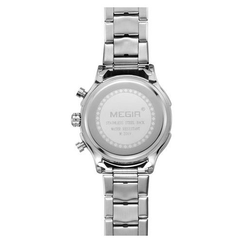 Часы Megir Silver Blue Silver MG2019 SS MS2019G-2 фото №3