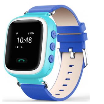 Детские умные часы с GPS-трекером GW900 (Q60) Blue фото №1