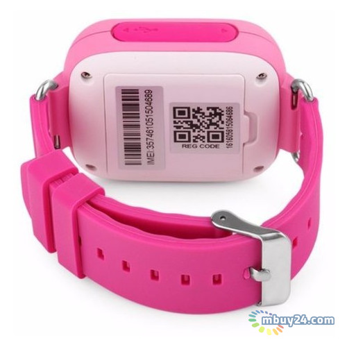 Смарт-годинник Smart Baby Watch Q80 Pink фото №2