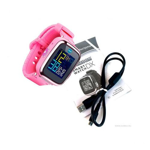 Дитячий смарт-годинник VTech Kidizoom Smart Watch DX2 Pink (80-193853) фото №4