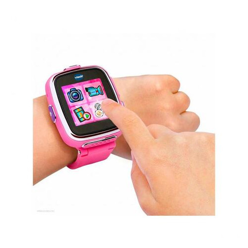 Дитячий смарт-годинник VTech Kidizoom Smart Watch DX2 Pink (80-193853) фото №1