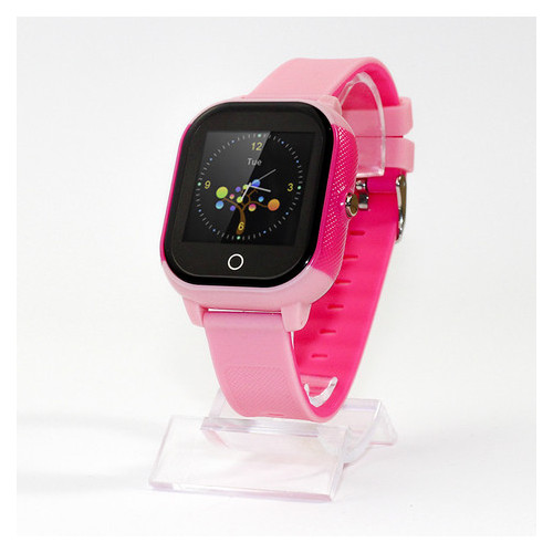 Дитячий водонепроникний розумний годинник із GPS Jetix DF50 Ellipse Aqua (рожевий) фото №2