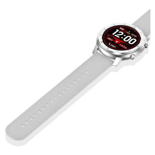 Смарт-годинник NO.1 DT89 Silicon Сріблястий фото №3