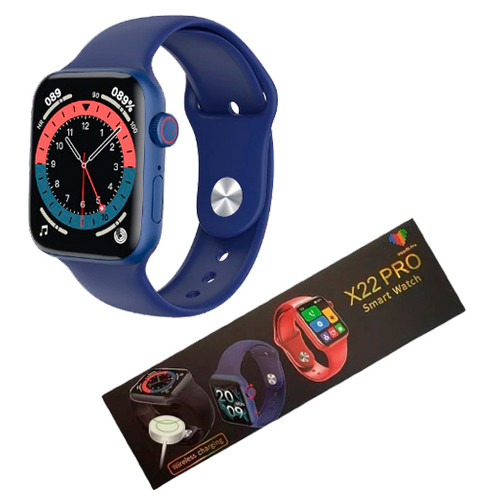 Cмарт Годинник XPRo X22 PRO smart watch 1.75 з бездротовою зарядкою сині (X22 PRO_1155) фото №9
