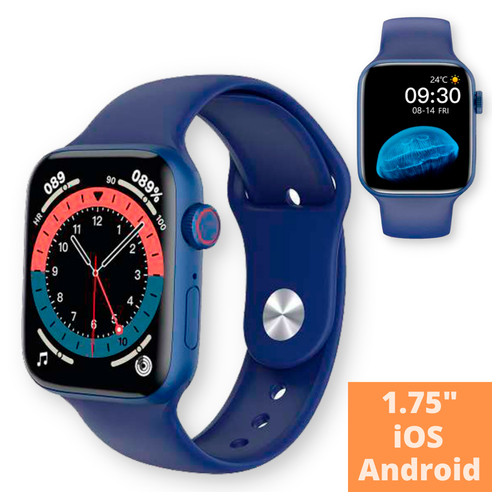 Cмарт Годинник XPRo X22 PRO smart watch 1.75 з бездротовою зарядкою сині (X22 PRO_1155) фото №2