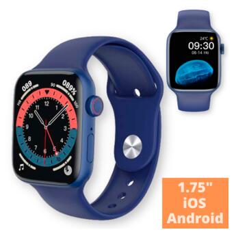 Cмарт Годинник XPRo X22 PRO smart watch 1.75 з бездротовою зарядкою сині (X22 PRO_1155) фото №3