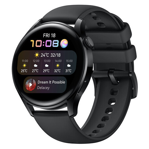 Смарт-годинник Huawei Watch 3 Active Edition Black *EU фото №2