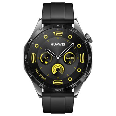 Смарт-годинник Huawei WATCH GT 4 46mm Active Black (55020BGS) фото №2