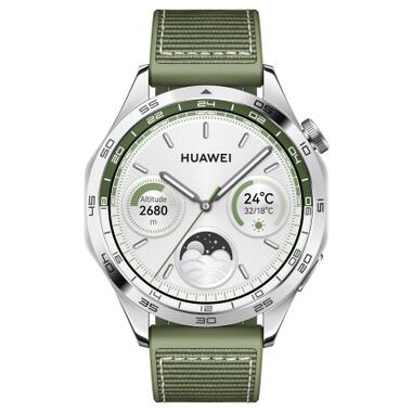 Смарт-годинник Huawei WATCH GT 4 46mm Green (55020BGV) фото №2