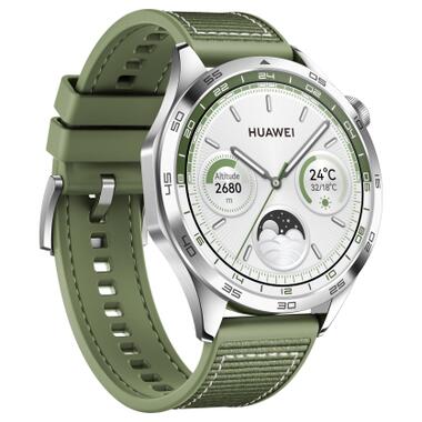 Смарт-годинник Huawei WATCH GT 4 46mm Green (55020BGV) фото №3