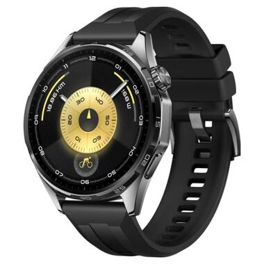 Смарт-часы Huawei WATCH GT 6 46mm Black (55020FTX) фото №1