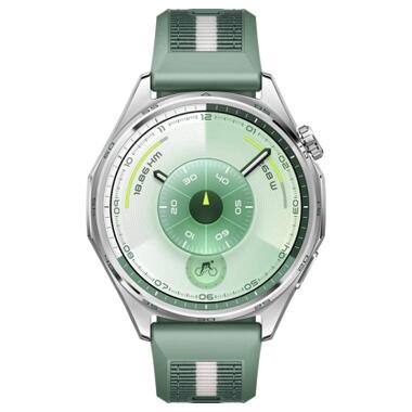 Смарт-часы Huawei WATCH GT 6 46mm Green (55020FTV) фото №2
