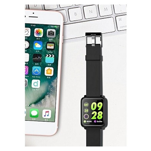 Смарт-годинник водонепроницаемые Smart Watch M28 IP68 для iOS/Android и батареей 230 Mah фото №1