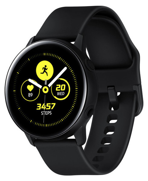 Смарт-годинник Samsung Galaxy Watch Active Black (SM-R500NZKASEK) фото №2