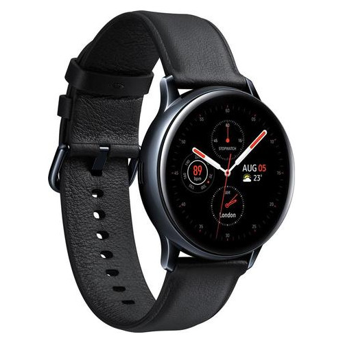 Смарт-годинник Samsung Galaxy Watch Active 2 40mm Black Stainless steel (SM-R830NSKASEK) фото №2
