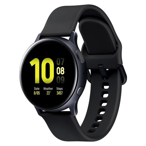 Смарт часы Samsung Galaxy Watch Active 2 44mm Black Aluminium (SM-R820NZKASEK) фото №1