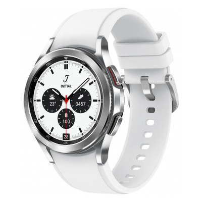 Смарт-годинник Samsung Galaxy Watch 4 Classic 42mm Silver (SM-R880NZSASEK) фото №1