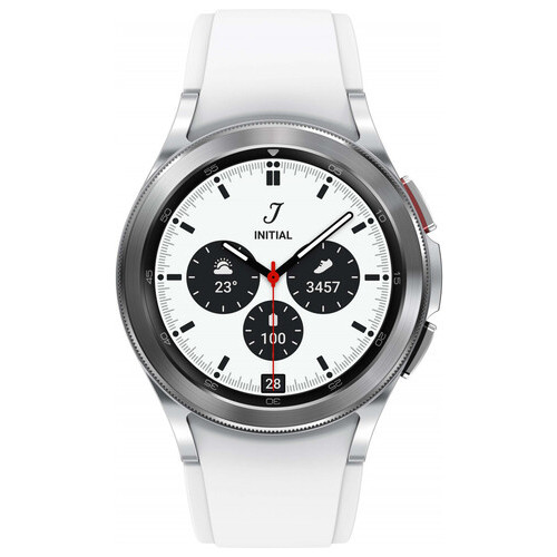 Смарт-годинник Samsung Galaxy Watch 4 Classic 42mm Silver (SM-R880NZSA) *CN фото №5