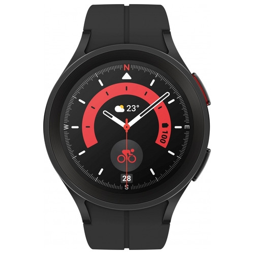 Смарт-годинник Samsung Galaxy Watch 5 Pro 45mm Black Titanium (SM-R920NZKASEK) фото №1
