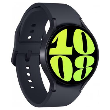 Cмарт-годинник Samsung Galaxy Watch 6 44mm (R940) 1.47 480x480 sAMOLED BT 5.3 NFC 2/16GB Black (SM-R940NZKASEK) фото №1