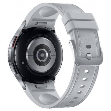 Cмарт-годинник Samsung Galaxy Watch 6 Classic 43mm (R950) 1.31 432x432 sAMOLED BT 5.3 NFC 2/16GB Silver (SM-R950NZSASEK) фото №4