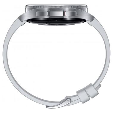 Cмарт-годинник Samsung Galaxy Watch 6 Classic 43mm (R950) 1.31 432x432 sAMOLED BT 5.3 NFC 2/16GB Silver (SM-R950NZSASEK) фото №5